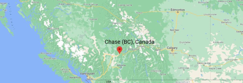 Chase BC Canada